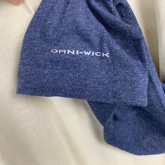 Columbia Thistletown Hills Raglan Shirt Tee Wicking Blue Men’s XXL 2XL - Picture 6 of 9